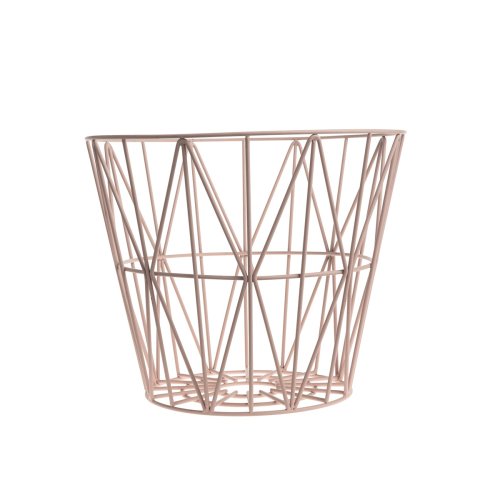 Panier de rangement Wire Basket - Rose
